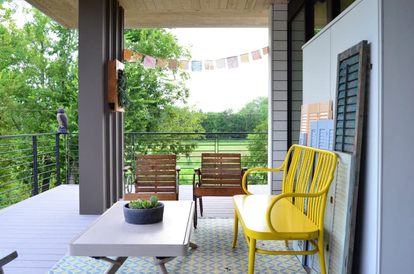 House Tour A Modern & Vintage "Tree House" in Houston Apartment Therapy